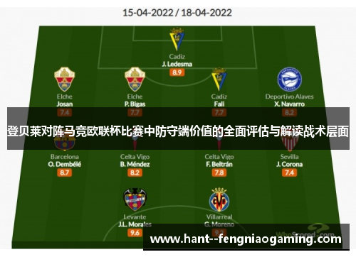 登贝莱对阵马竞欧联杯比赛中防守端价值的全面评估与解读战术层面
